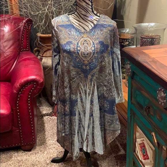 Cactus Tops - Cactus tunic dress Cactus Tops - Cactus tunic dress
